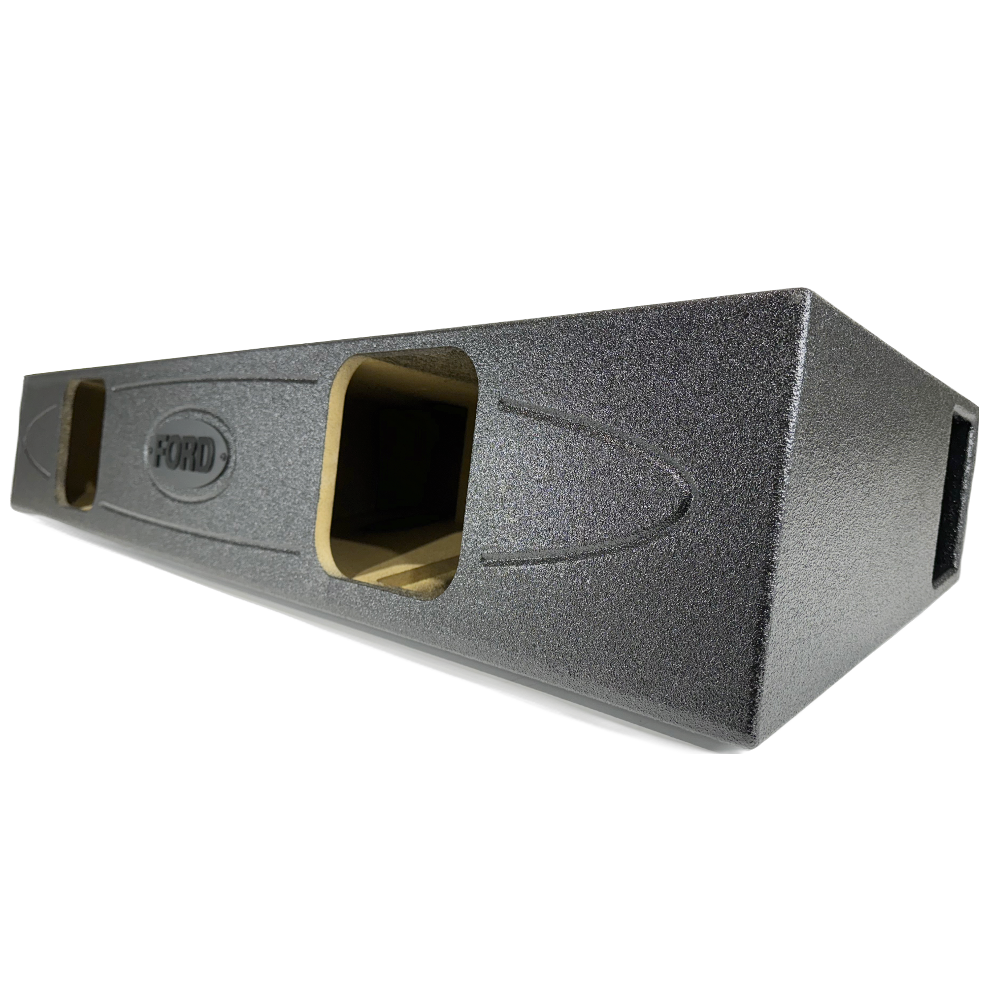 thumbnail image 2 of MEGA BASS Subwoofer Box – Ford F-150 (09-24) & F-250 (17-24) Crew Cab – Ported – 1x8" 2 of 4