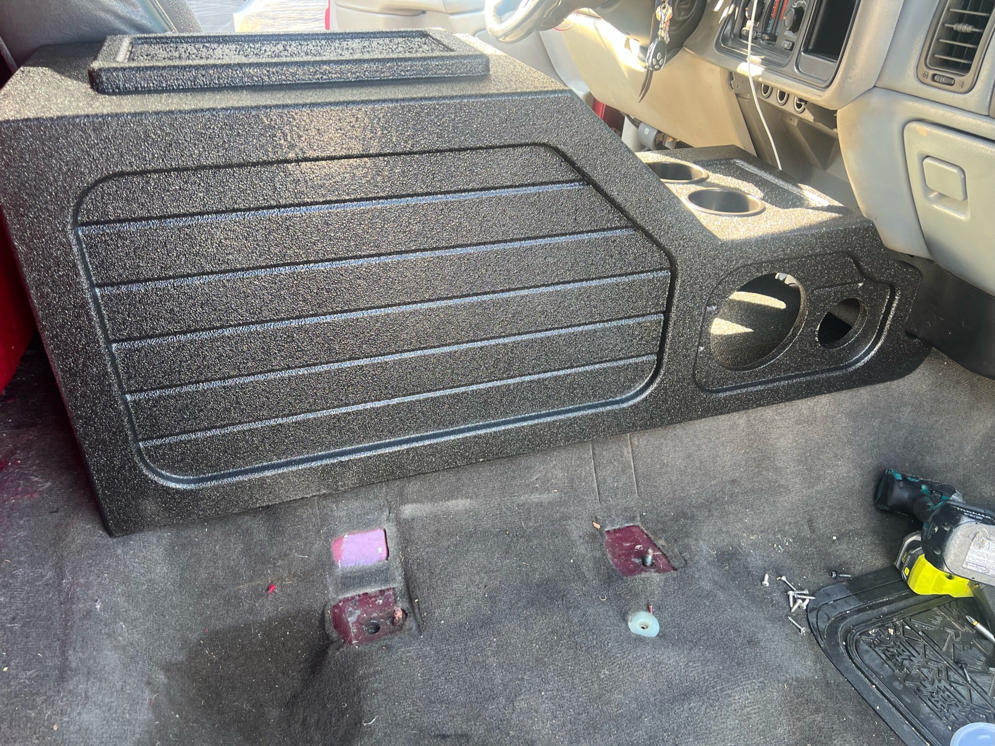 Center Console 2001 Dodge Ram 1500 Sub Box Console GM Trucks 99-06